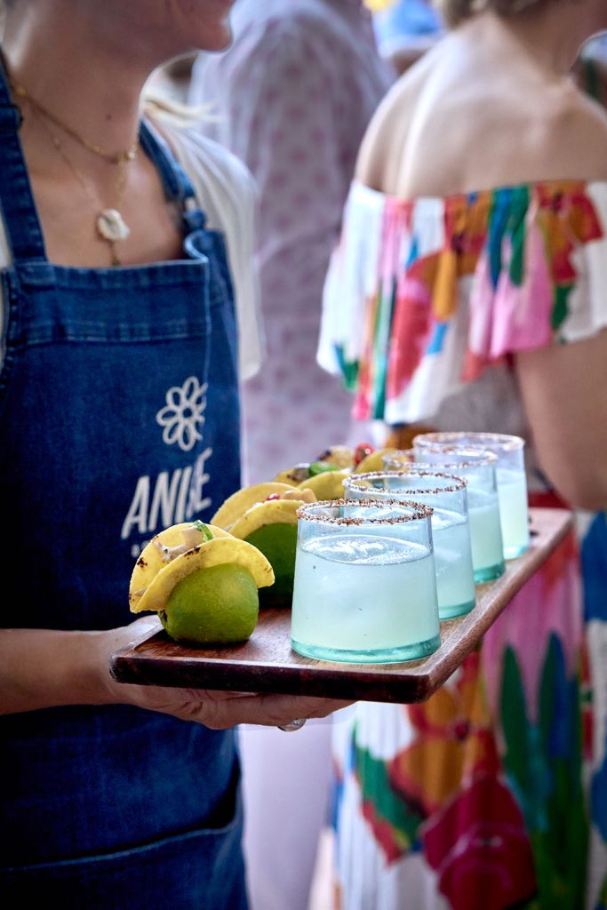 tacos with cocktails